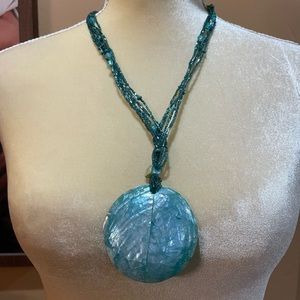 BLUE STONE NECKLACE